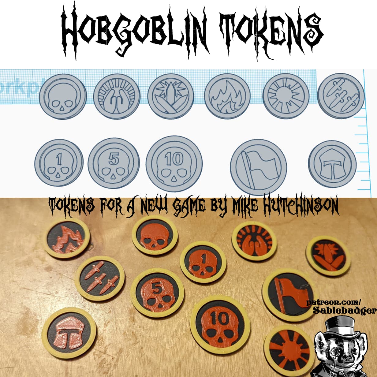 Game Token Project - Hobgoblin Tokens