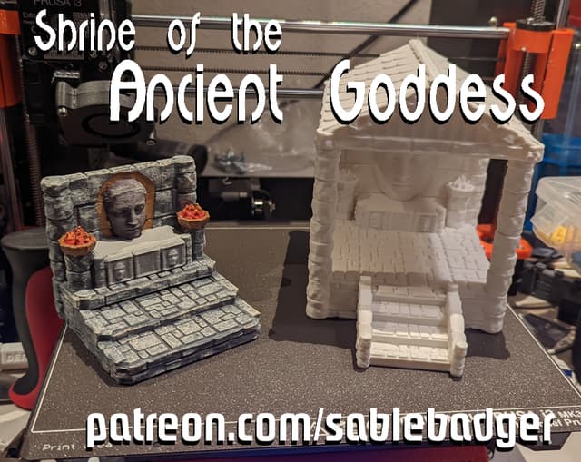 Shrine of an Ancient Goddess terrain
