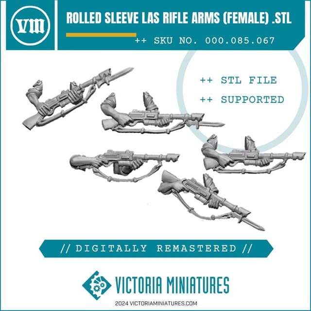 Rolled Sleeve Las Rifle Arms Male