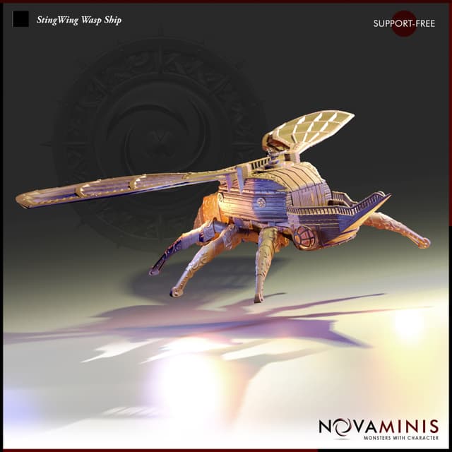 StingWing - Astral Wasp Ship