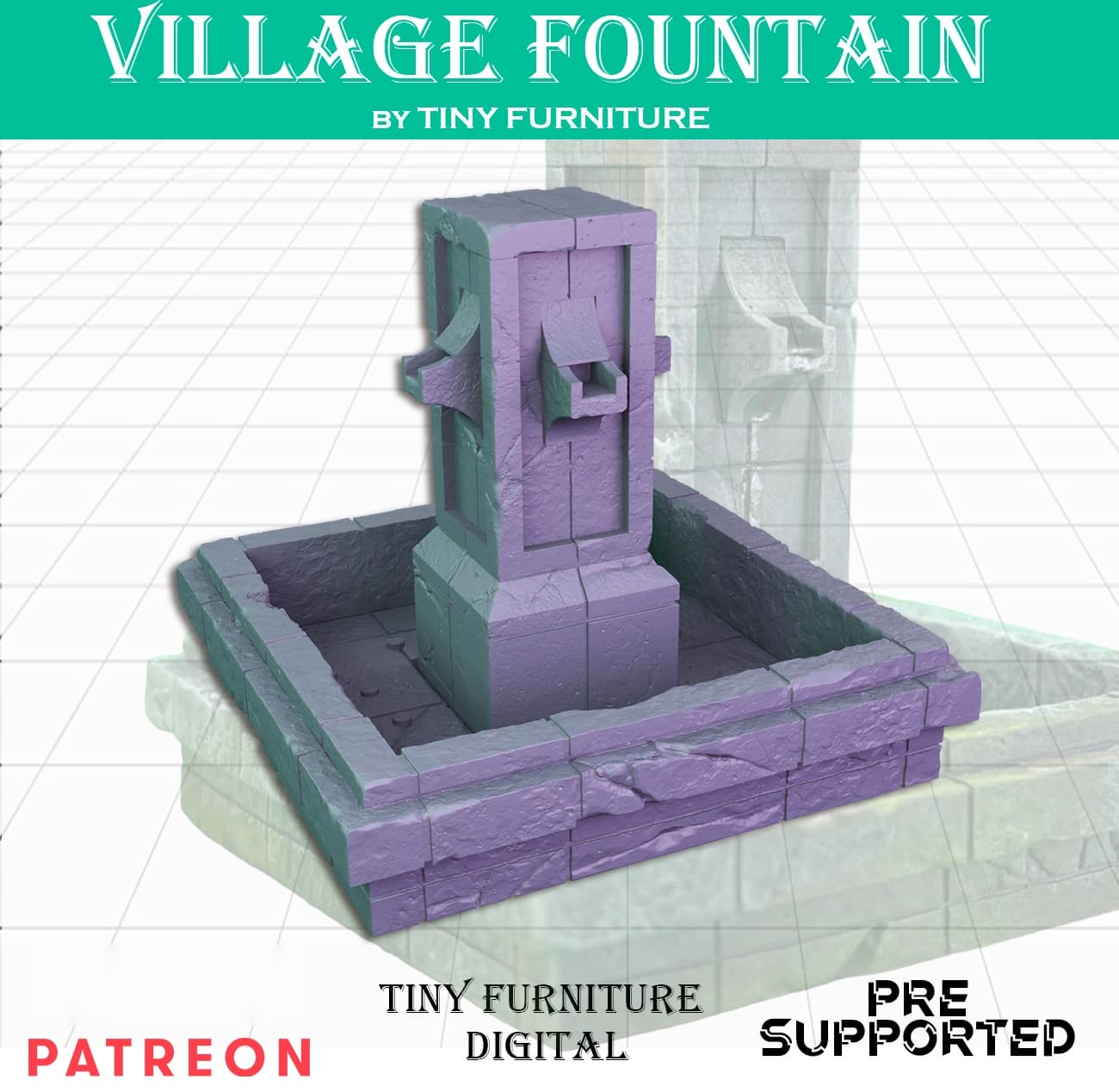 Town fountain