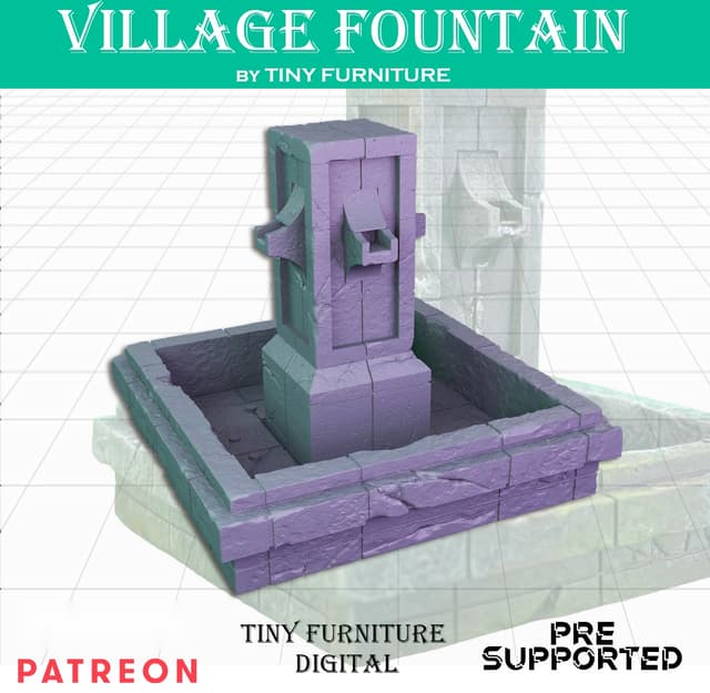 Town fountain