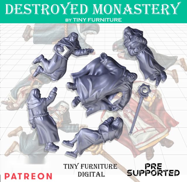 Destroyed Monastery (Harvest of War)