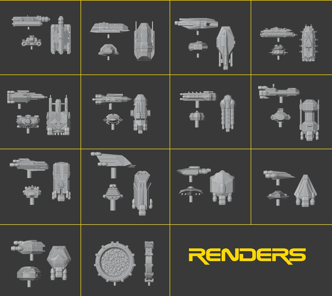 Starship Fleets Kickstarter Single Fleet