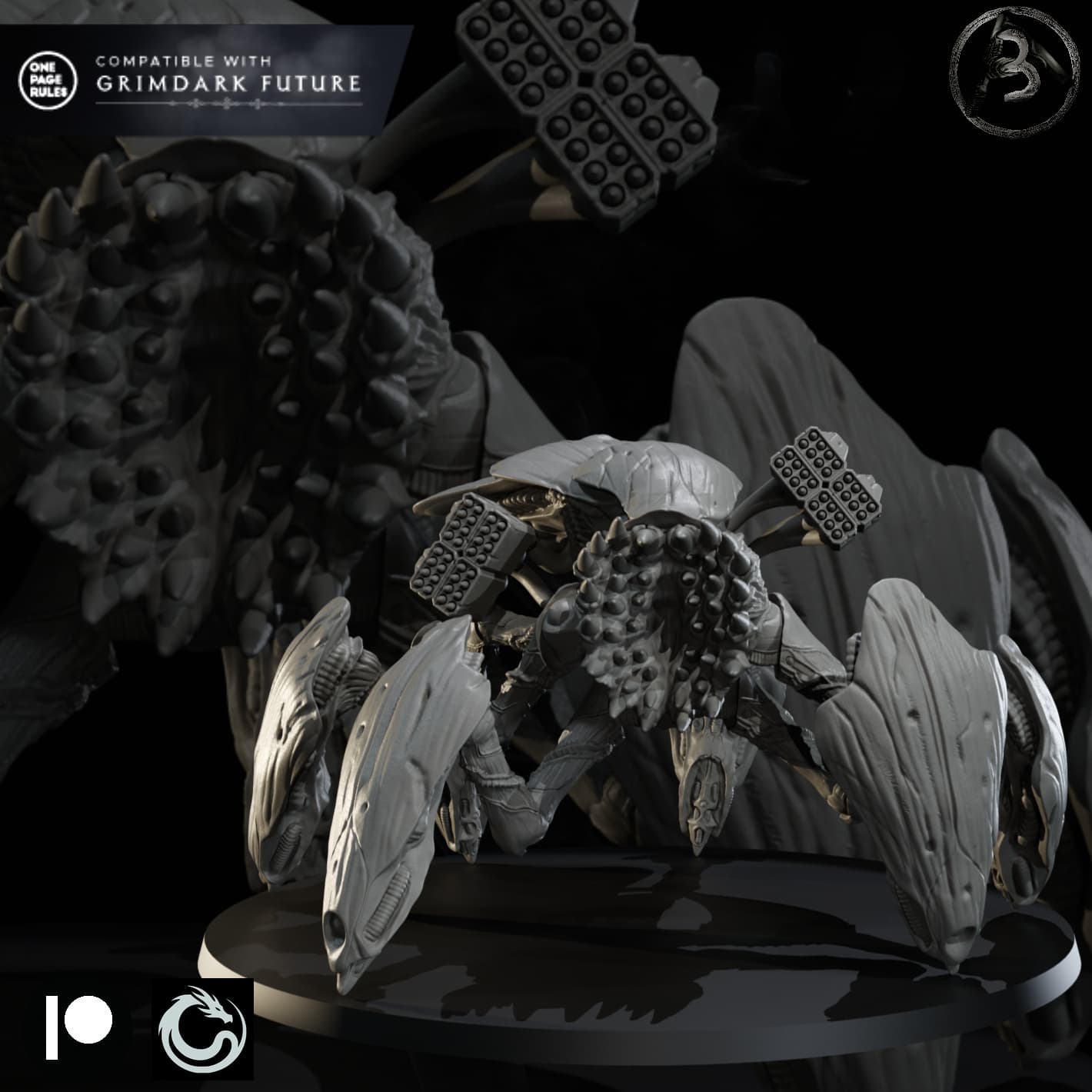 Mechanicall Hive Oppressor Form Pose 002