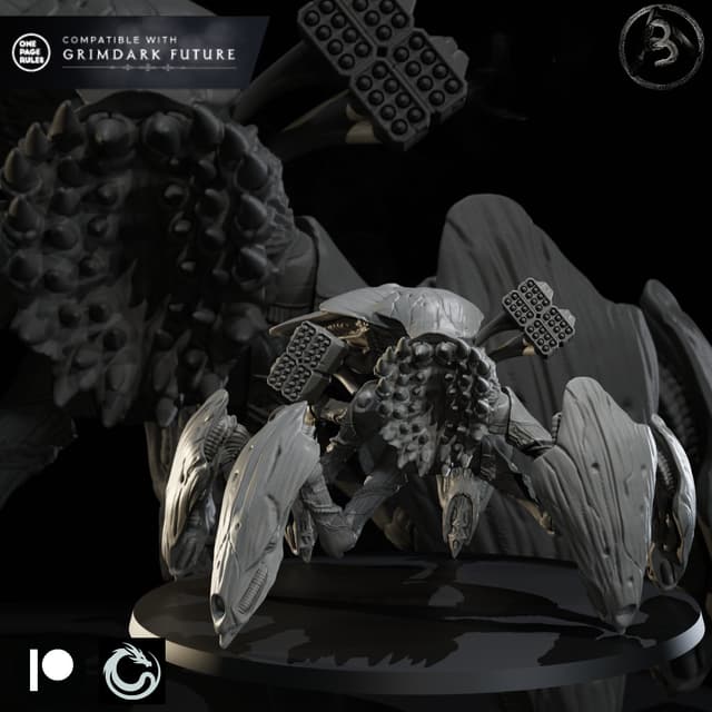 Mechanicall Hive Oppressor Form Pose 002