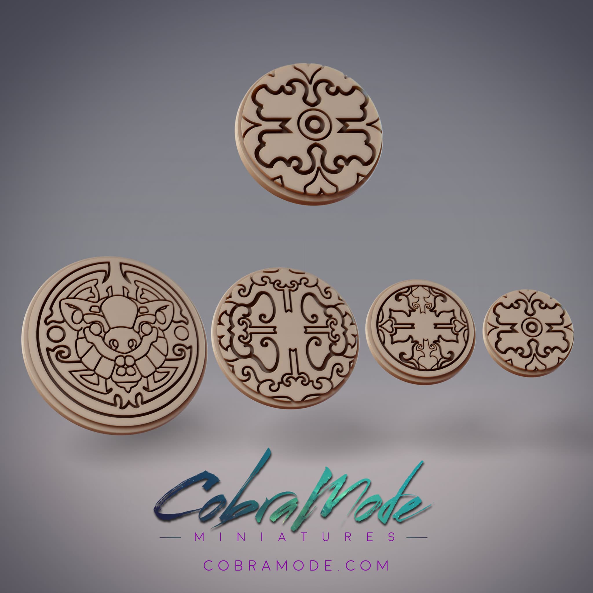 Wombat Emblem Base Pack (4pcs)