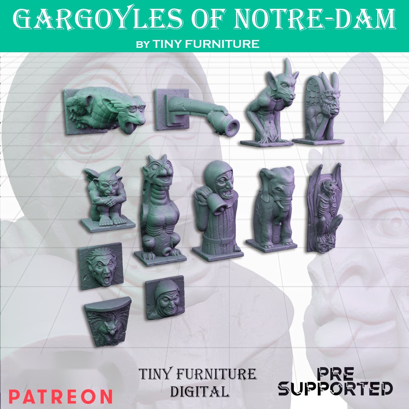 Gargoyles of Notre-Dam
