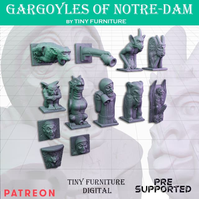 Gargoyles of Notre-Dam