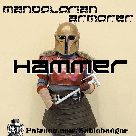 The Mandalorian Armorer - Hammer Prop