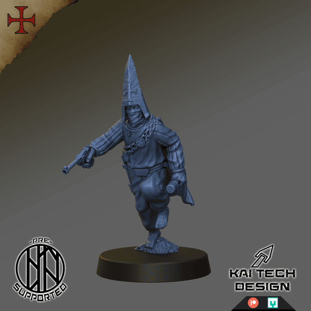 Devoted Cultists - Soldier 2, pistol, granade