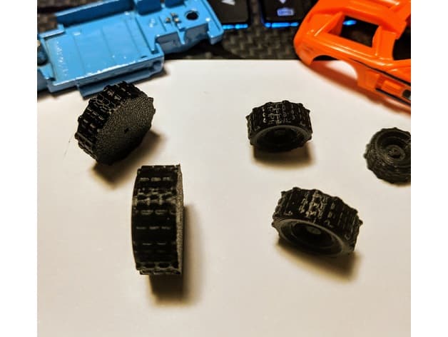 Gaslands - Wheel Upgrades