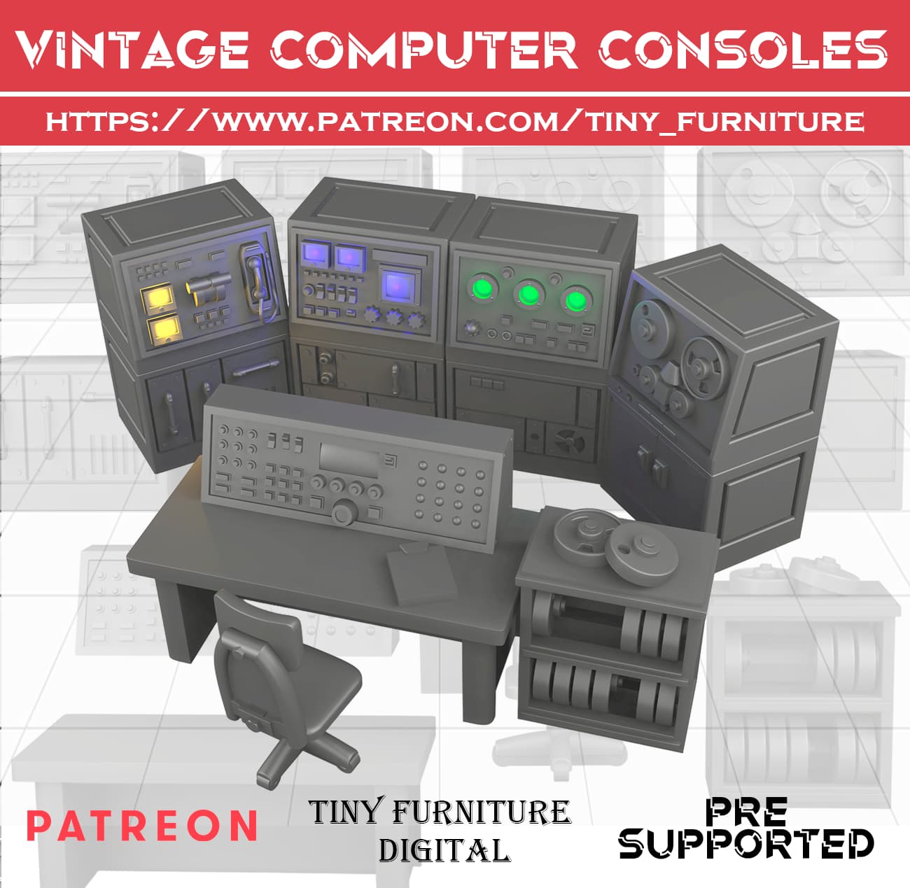 Vintage Computer Consoles