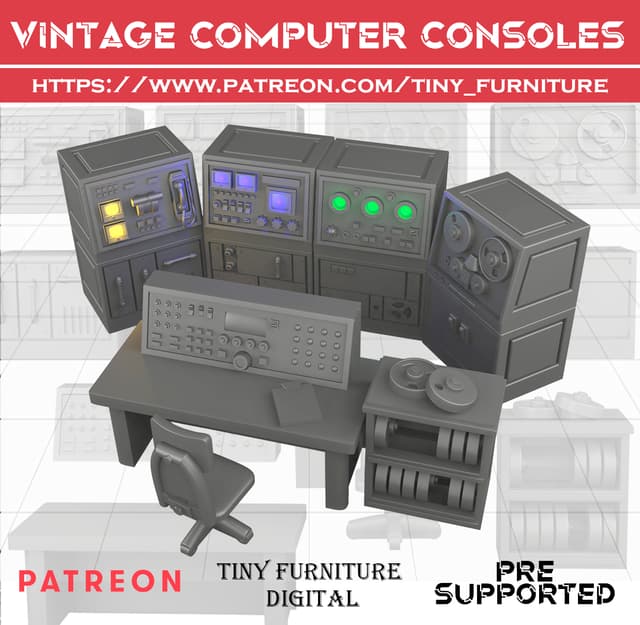 Vintage Computer Consoles