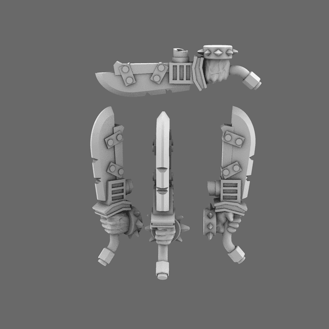 Space Orcs Machetes LEFT