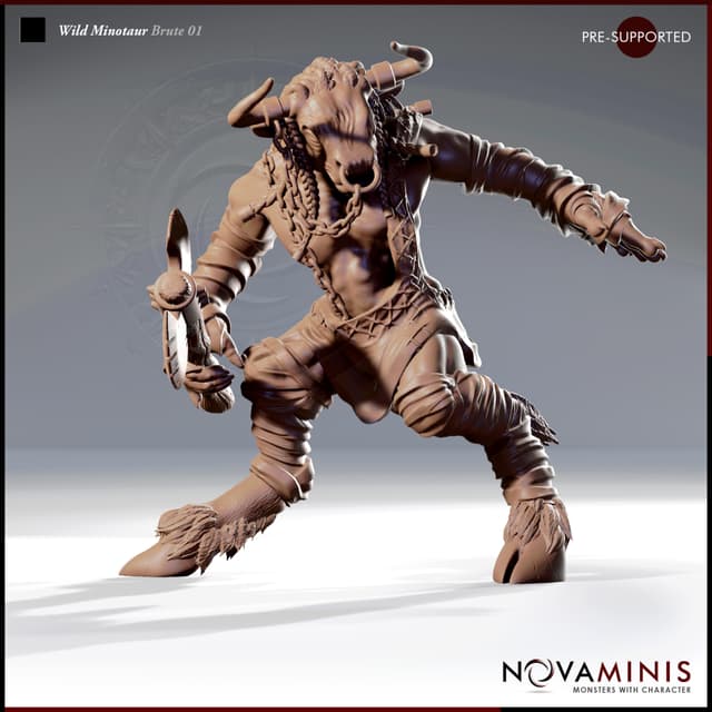 Wild Minotaur Brute 01