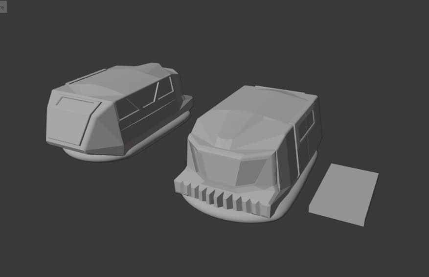 Sci-fi Hover-van
