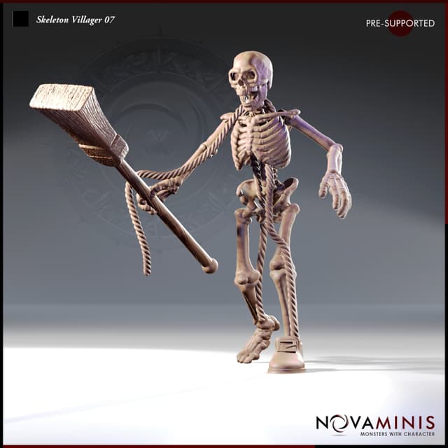 Skeleton Villager 07