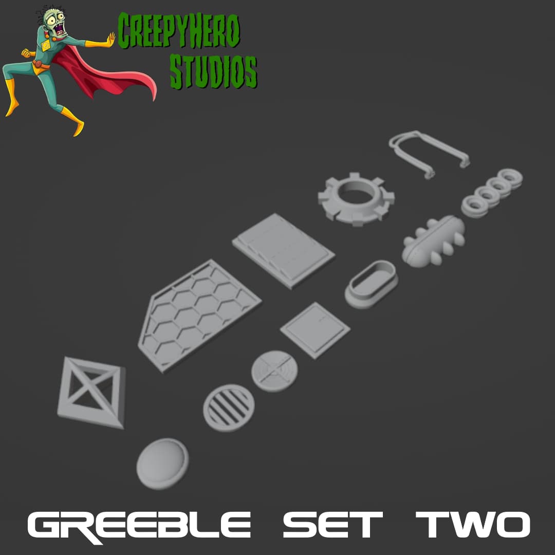 Science Fiction Greeble Two Set