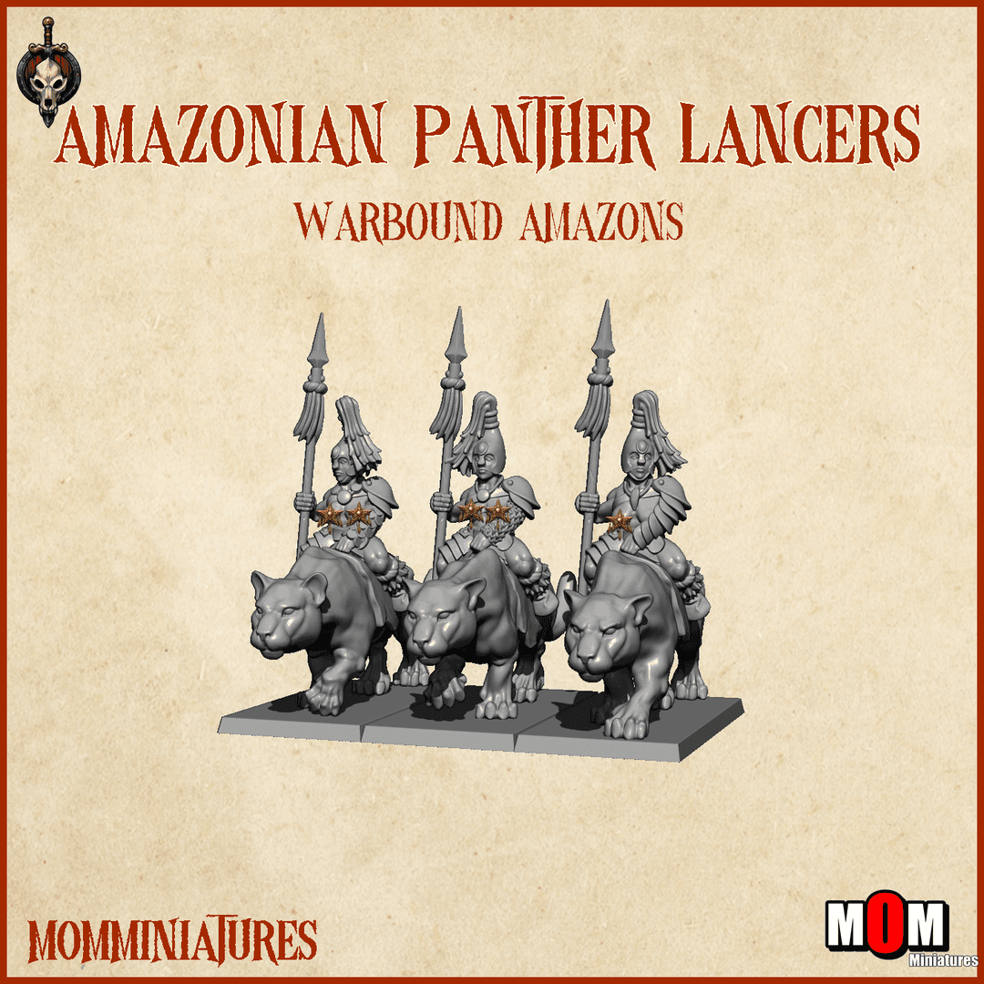 Amazonian Panther Lancers (Warbound Amazons)