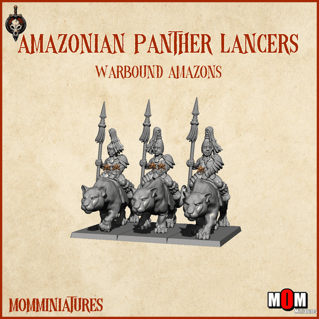 Amazonian Panther Lancers (Warbound Amazons)