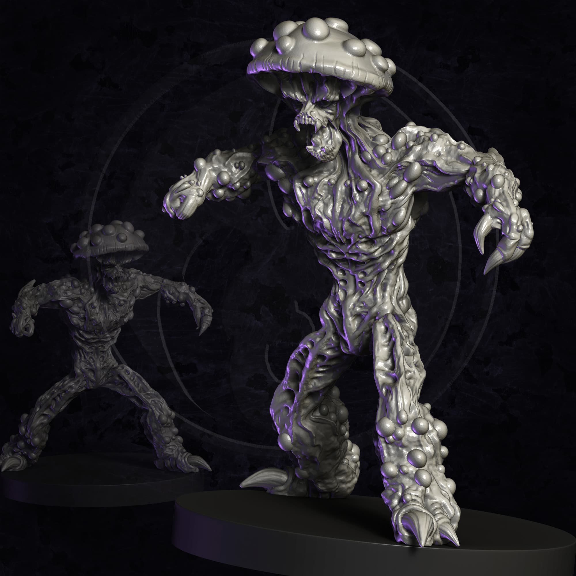 FUNGAL VAMPIRE SPAWN - Post-apocalypse Fungal Vampire Minions