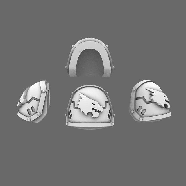 Dragon Knights V7 Shoulder Pads RIGHT