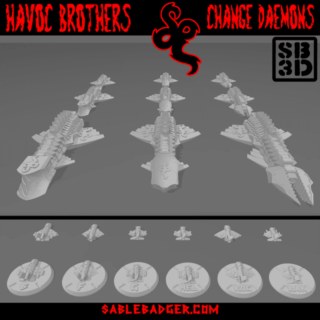 OPR Warfleets - Havoc - Change Daemon Fleet