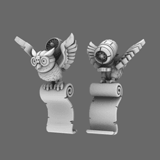 Sacred Scrolls Servo Owl