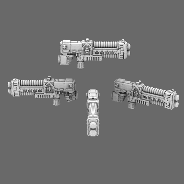 Crusader Knights Plasma Rifles RIGHT