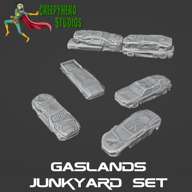Gaslands Junkyard One Set