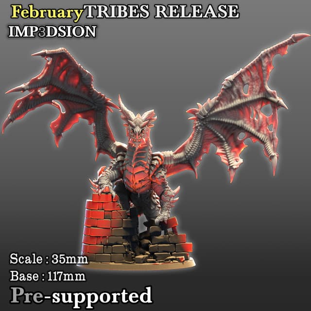 Wings of Death Giant Dragon