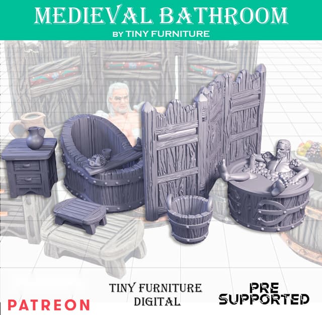Medieval Bathroom