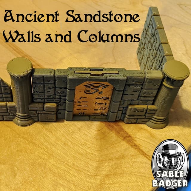 Walls and Junctions - Ancient Sandstone