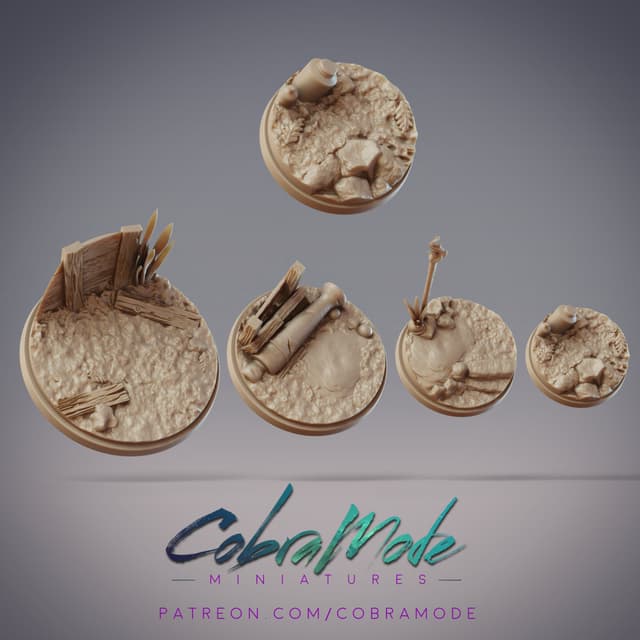 Pirate Cove Base Pack (4pcs)