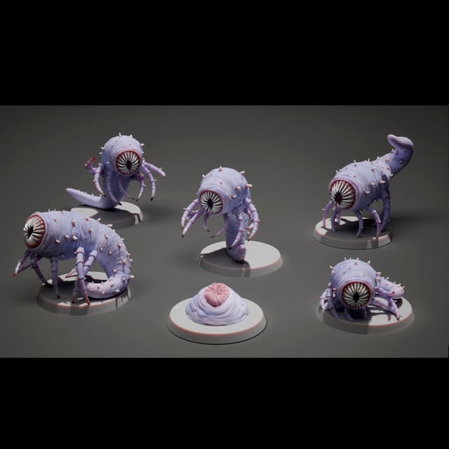 Deepworms x6