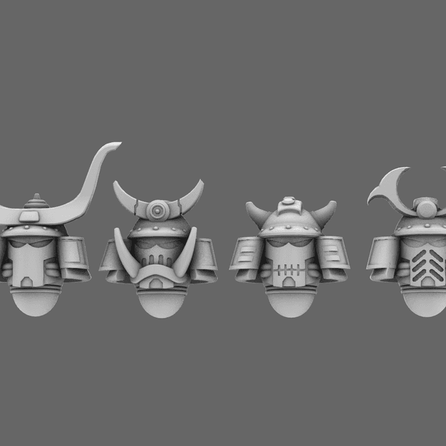 Cyber Samurai V10 Primus Samurai Helmets