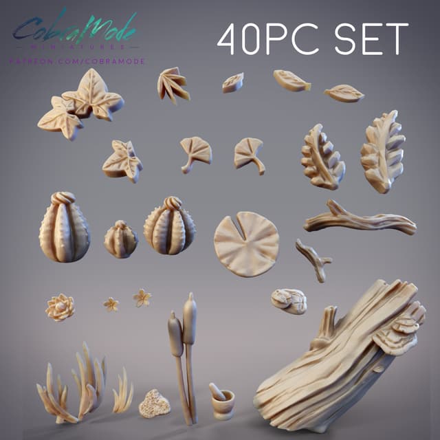 40pc Base Bits Decorations Pack