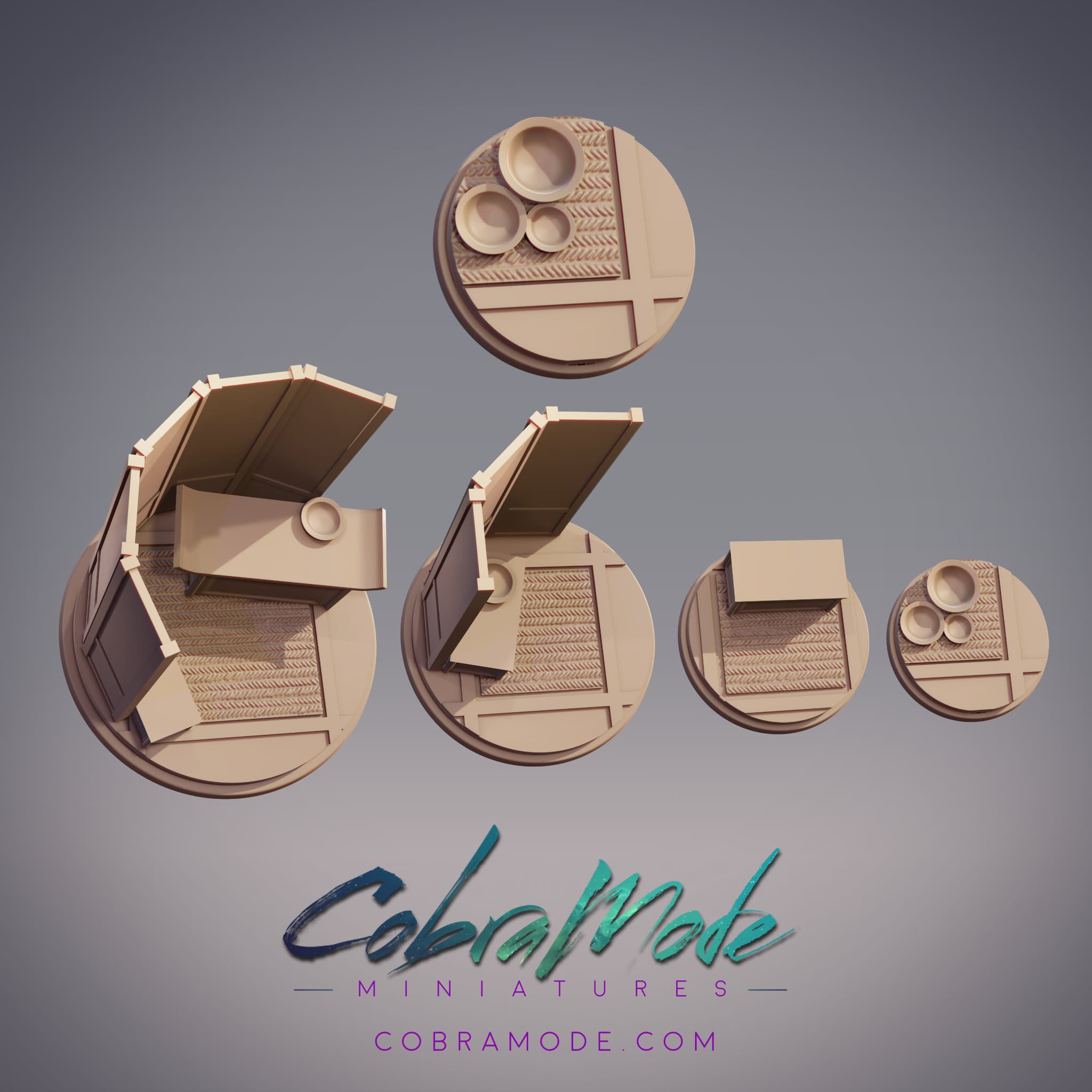 Meditation Room Base Pack (4pcs)
