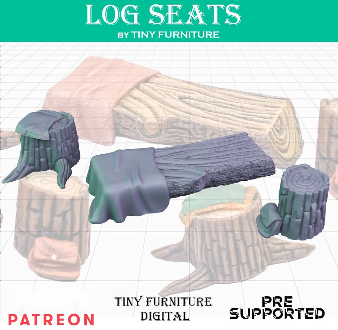 Log seats