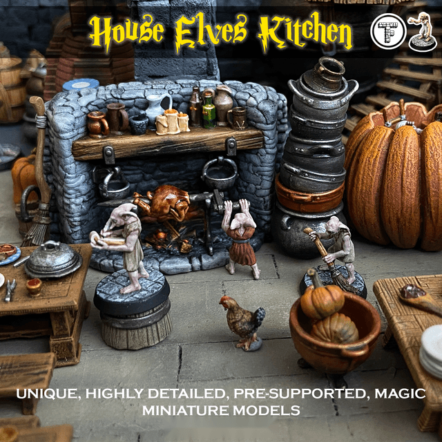 House Elves Kitchen