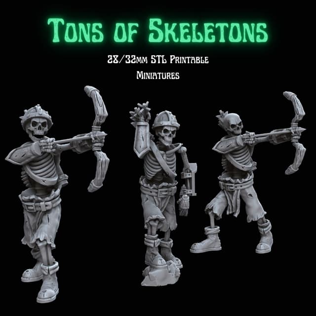 Tons of Skeletons: Archers 