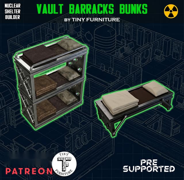 Vault Barracks Bunks