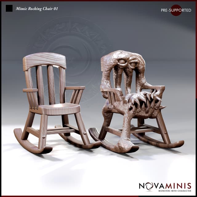Mimic Rocking Chair 01
