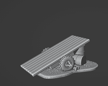 Gaslands Trailer Ramp Obstacle
