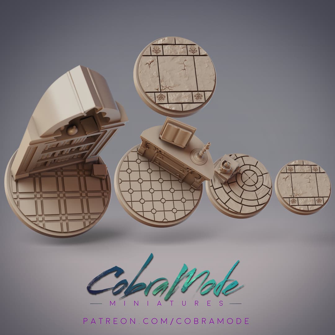 Castle Interior Base Pack (4pc)