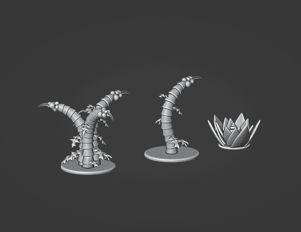 Science Fiction Alien Plants