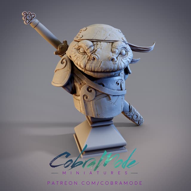 Hajime, Hanzaki Salamander Shinobi Bust (Pre-Supported) 2 Sizes!