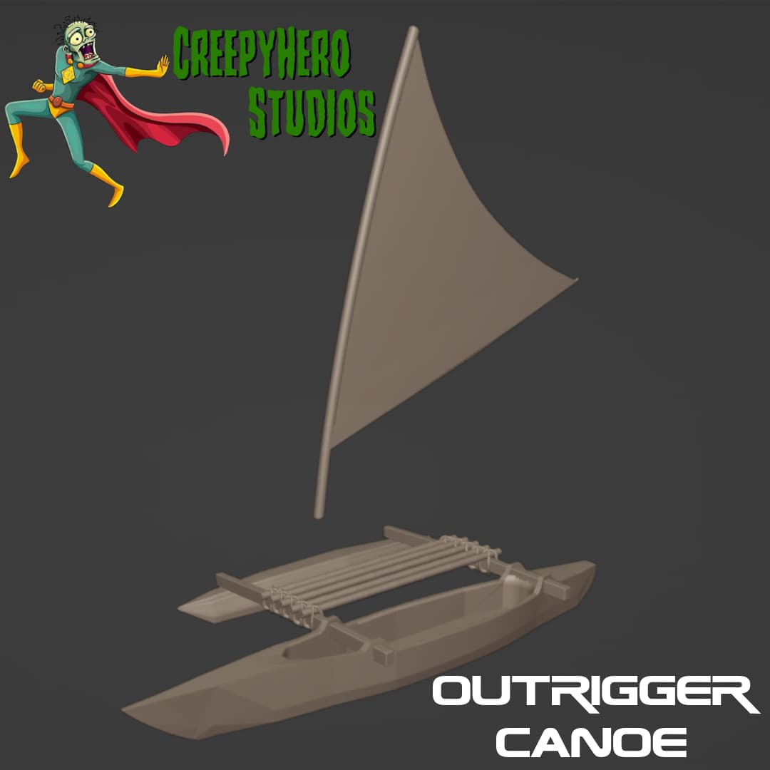 Pulp Outrigger Canoe