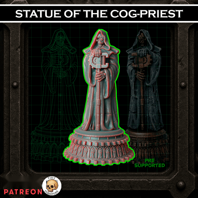 Statue of the Cog-Priest